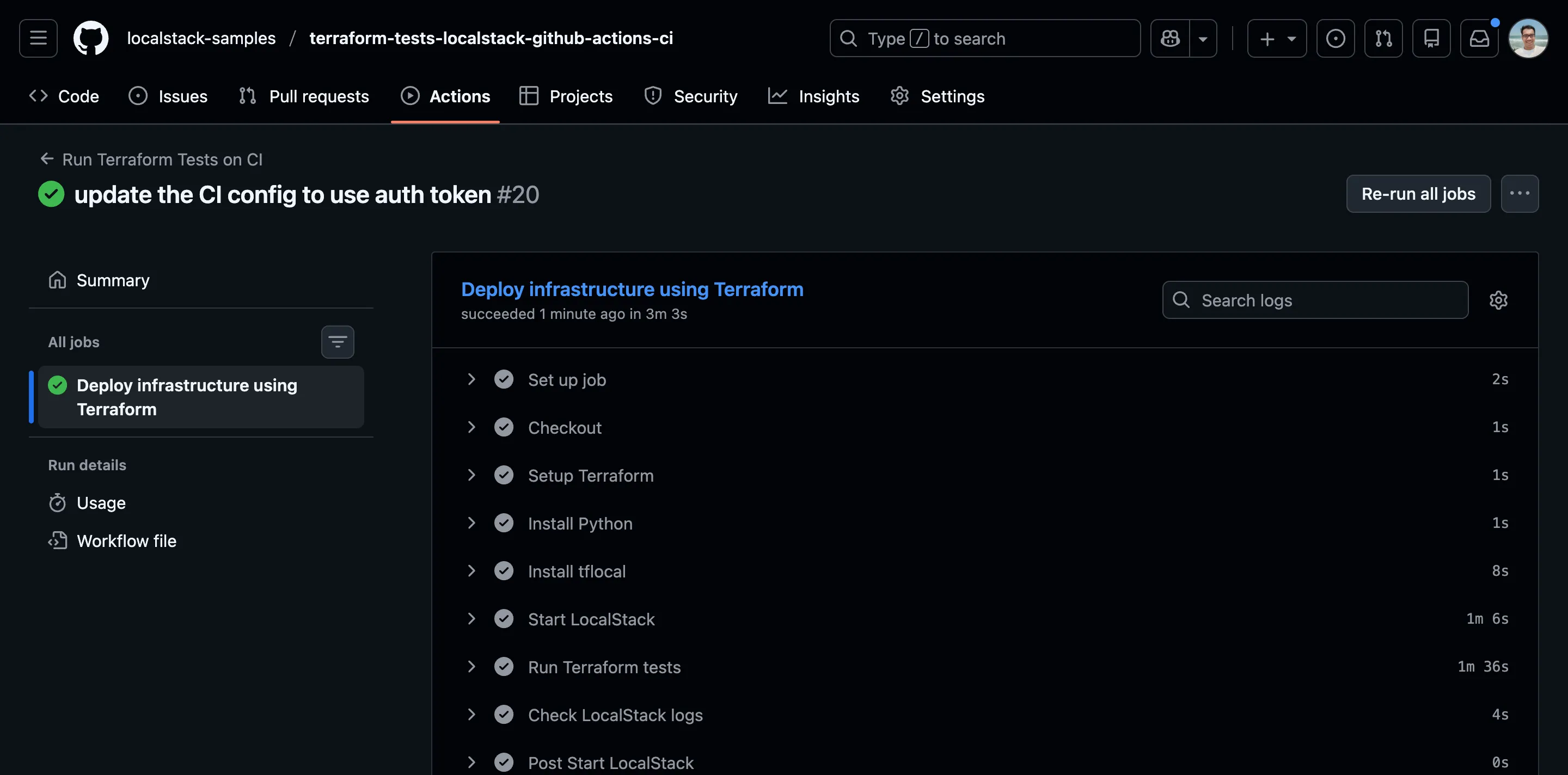 GitHub Action Workflow