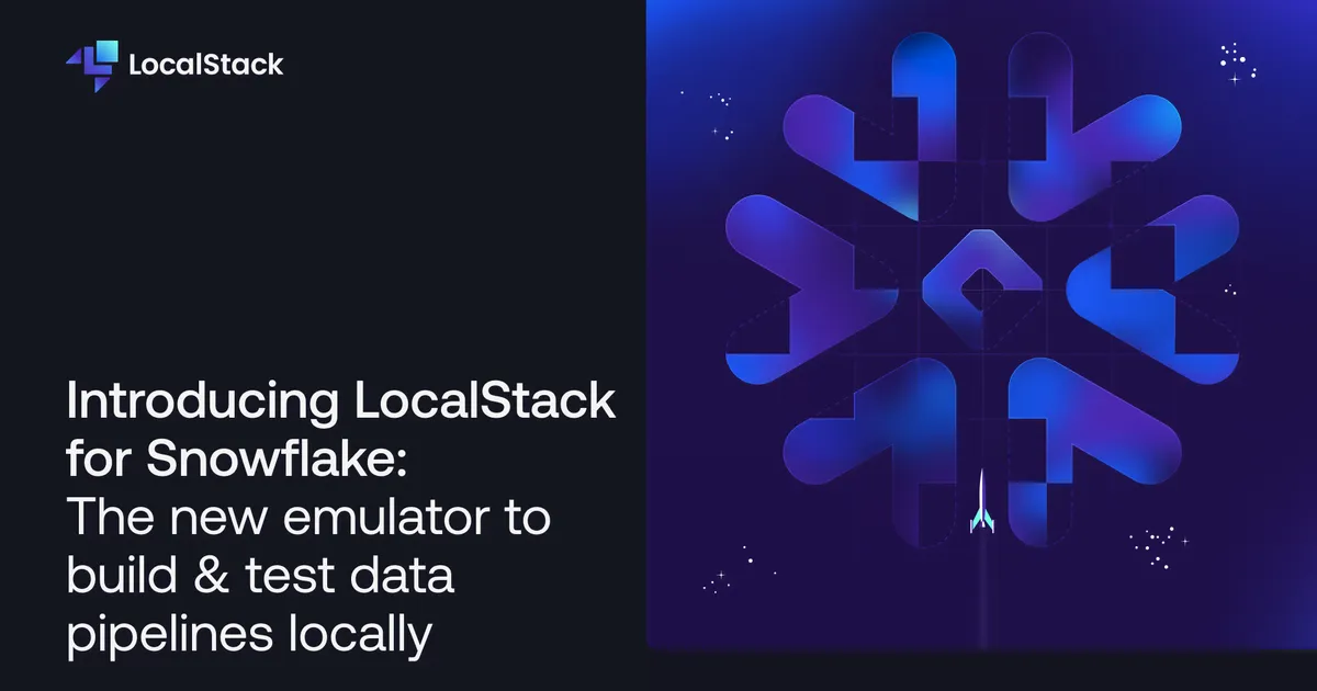Introducing LocalStack for Snowflake: The new emulator to build & test ...