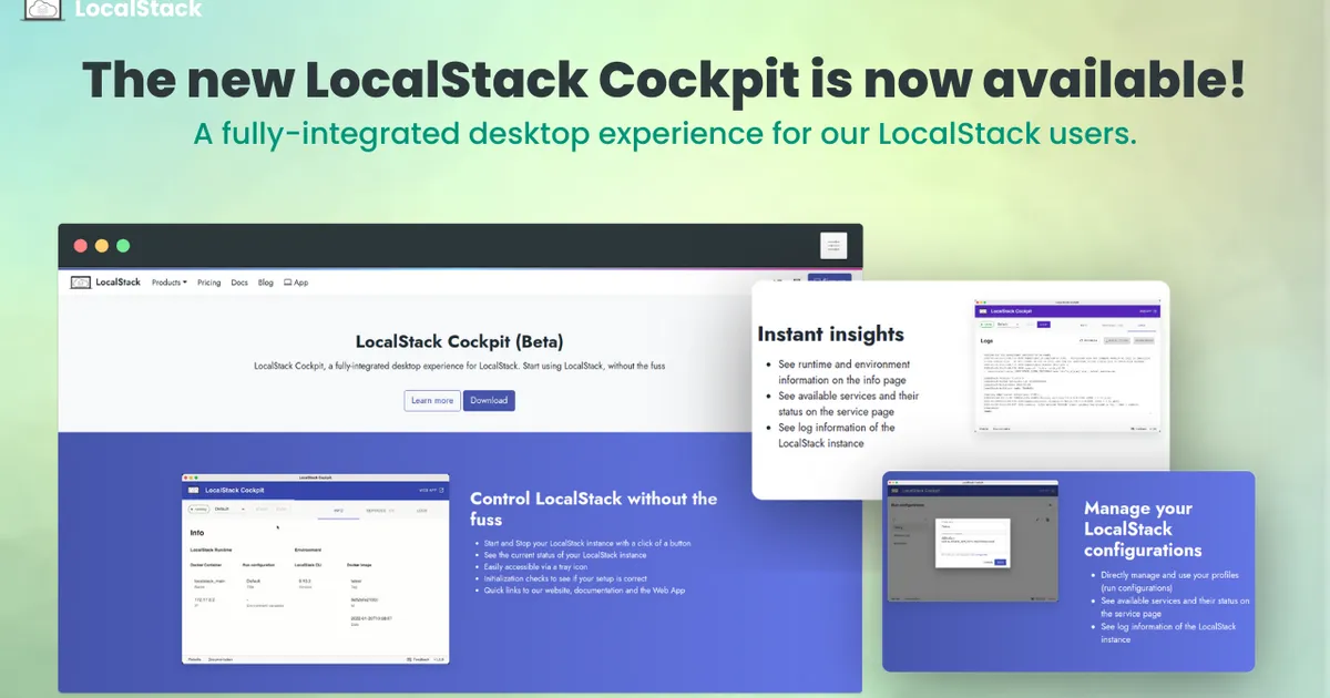 Introducing LocalStack Cockpit
